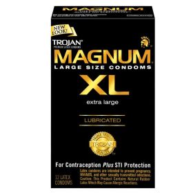 Trojan Magnum XL Lubricated - 12 Pack**