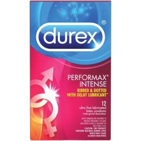 Durex , Latex Condoms-Performax Intense (12 Pack)**