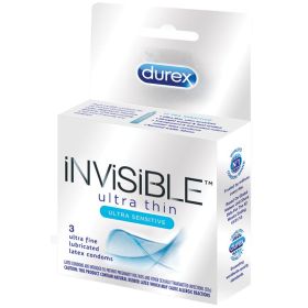 Durex Invisible 3 Pack**