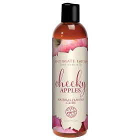 Intimate Earth Oral Pleasure Glide-Cheeky Apples 4oz **