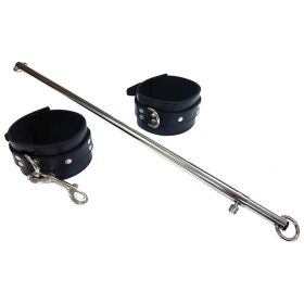 Adjustable Leg Spreader Bar with Black...