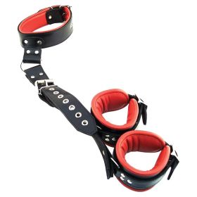 Leather Neck to Wrist Restaint with Pa...