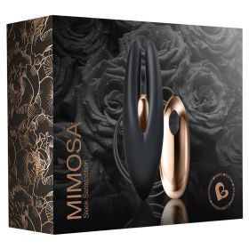 Rocks-Off Mimosa 10 Function USB Bullet-Black & Gold **