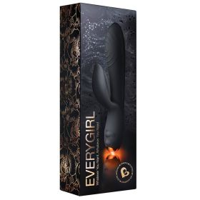 Rocks-Off EveryGirl 10 Speed Light Up Vibrator-Black **