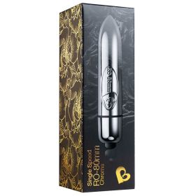 Rocks Off 80mm Single Speed Bullet-Chrome **