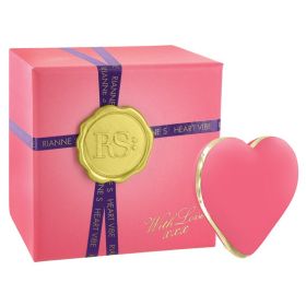 RianneS Rechargeable Heart Vibe-Coral Rose**