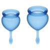 Satisfyer Feel Good Menstrual Cup-Dark Blue