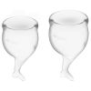 Satisfyer Feel Secure Menstrual Cup-Transparent