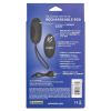 Remote Silicone Rechargeable Egg-Black