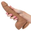 Silicone Studs-Brown 8"