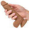Dual Density Silicone Studs-Brown 5"