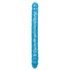 Size Queen Double Dildo-Blue 17"