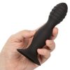 Silicone Ribbed Anal Stud