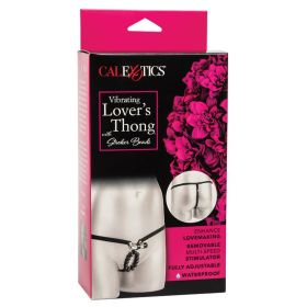 Vibrating Lover's Thong With Stroker Beads**