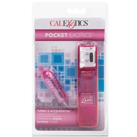 Turbo 8 Accelerator Bullet - Pink **