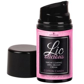 Lic-O-Licious Oral Delight Cream - Cotton Candy - 1.7 Oz.**