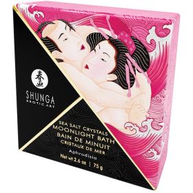 Shunga Moonlight Bath Sea Salt Crystals-Aphrodisia 2.6oz. **