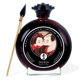 Edible Body Paint - Aphrodisiac Chocolate - 3.5 Fl. Oz. / 100 ml **