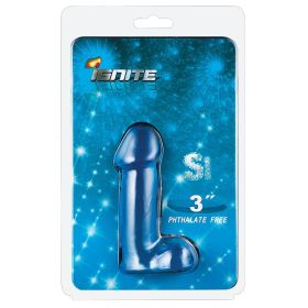Ignite Pocket Cocks with Balls-Blue 3" **