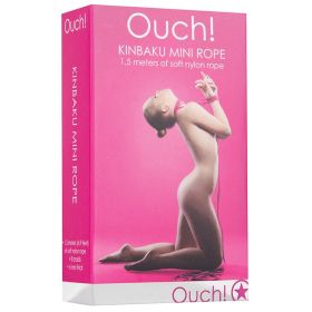 Ouch! Kinbaku Mini Rope-Pink **
