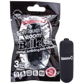 Screaming O Soft Touch Vooom Bullet-Black