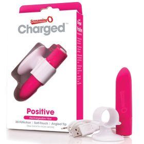 Charged Positive Rechargeable Vibe - Strawberry **