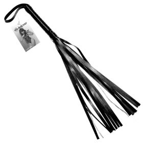 Sex and Mischief Crystal Whip - Black **