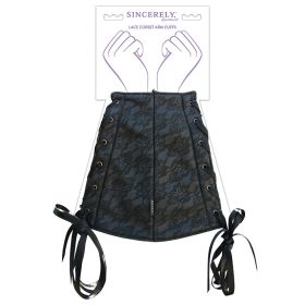 Sincerely Lace Corset Arm Cuffs**