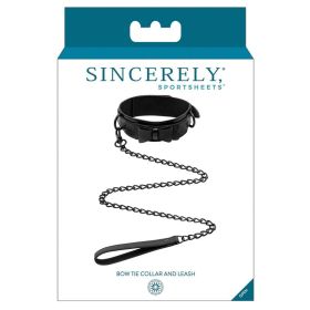 Sincerely Bow Tie Collar Leash