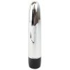 Voodoo 10X Pulsations Vibrator-Silver 5"