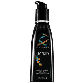 Hybrid Water & Silicone Blended Lubricant - 4 Fl.  Oz. / 120 ml **