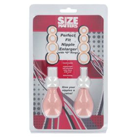 Size Matters Perfect Fit Nipple Enlarger Pumps With O Rings **