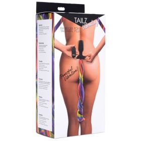 Tailz Vibrating Tail-Rainbow **