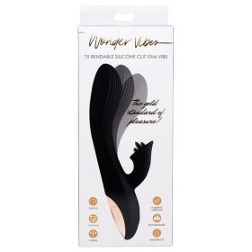Wonder Vibes 7X Bendable Silicone Clit Stim Vibe