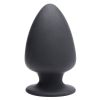 Squeeze-It Squeezable Anal Plug Medium-Black