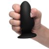 Squeeze-It Squeezable Anal Plug Medium-Black