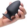 tSqueeze-It Squeezable Anal Plug Small-Black