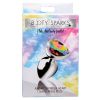 Booty Sparks Rainbow Prism Heart Anal Plug-Small