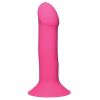 Squeeze-It 10x Squeezable Vibrating Dildo-Pink