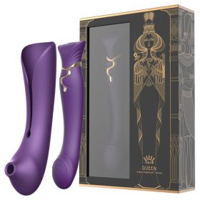 Zalo Queen Set G-spot Pulse Wave-Twilight Purple **