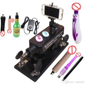 Automatic Machine Gun, Love Sex Machine Set with Deluxe Attachment Set, Sex Machine for Women and Men, Sex Toy**