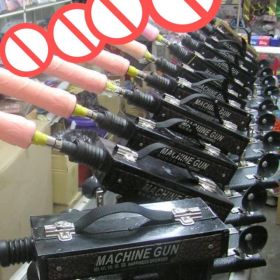 New Updated Adjustable & Auto sex machine gun for woman dildo vagina toy;movement speed: 0-450 times minute