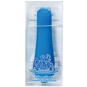 Soft Rain Power Bullet 3 Inch Breeze Coated 7  Function - Blue **