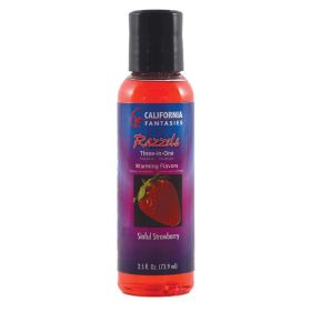 Razzels Warming Lubricant - Sinful Strawberry - 2 Oz. Bottle **