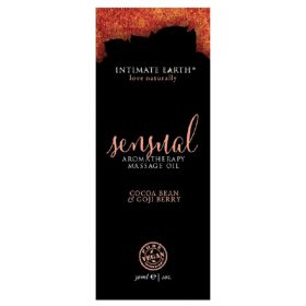 Intimate Earth Aromatherapy Oil Sensual-Cocoa Bean Goji 1oz Foil **