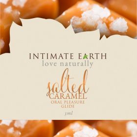 Intimate Earth Oral Pleasure Glide-Salted Caramel Foil 3ml **