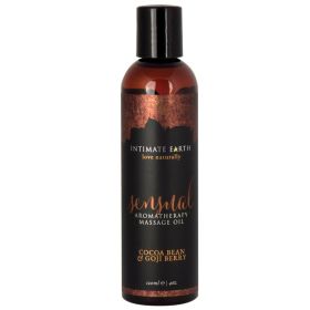 Intimate Earth Aromatherapy Oil Sensual-Cocoa Bean/Goji 4oz **