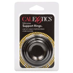 Silicone Support Rings - Black **
