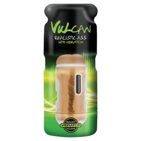Cyberskin Vulcan Realistic Ass With Vibration -  Mocha